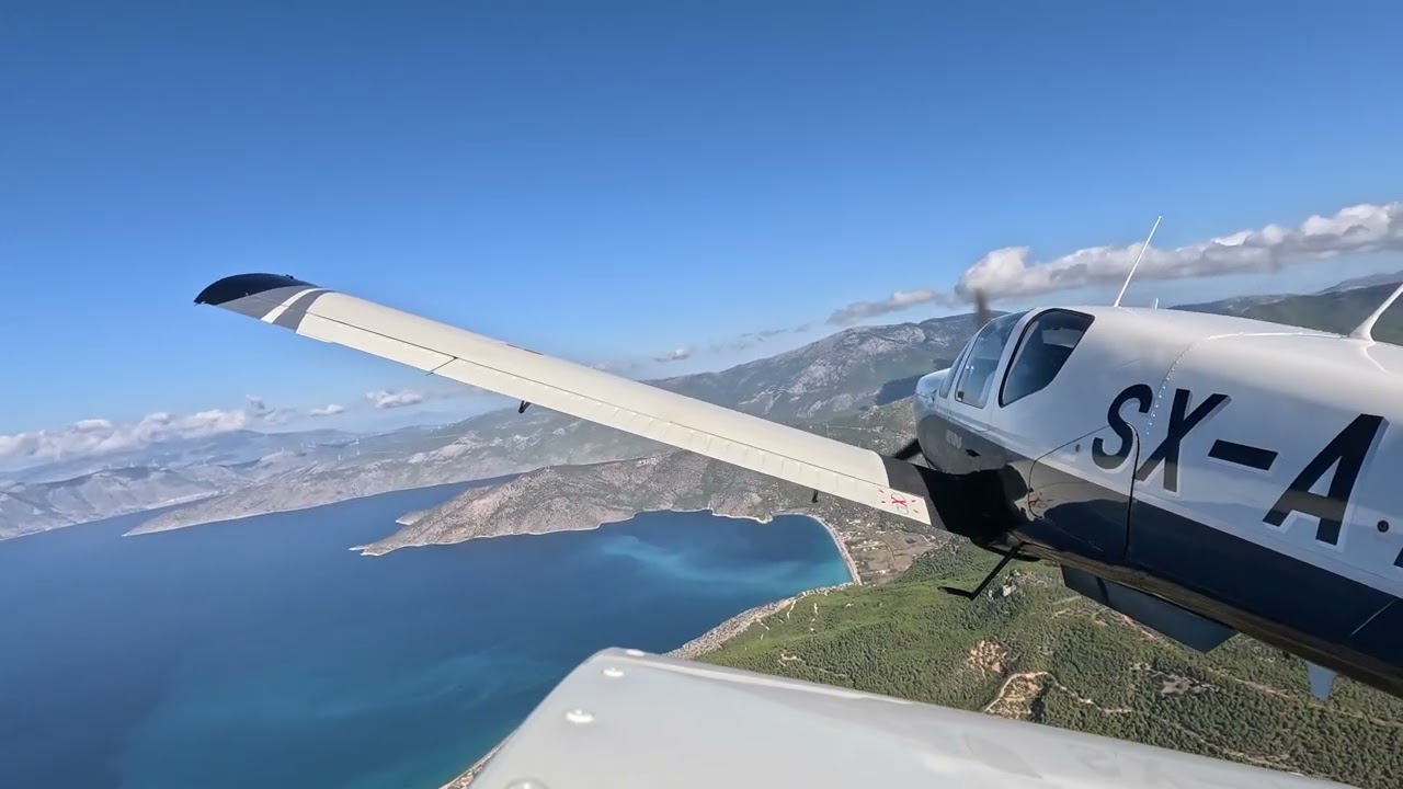 Megara to Kopaida 18 minutes flight