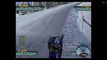 Libretro Cores Quick Look - Flycast Libretro WinCE - SnoCross Championship Racing