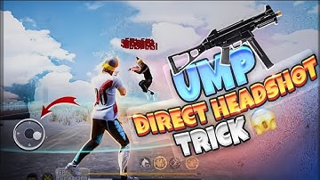 No Recoil 💀 Ump Headshot Trick 🔥 Ump Panel God Tricks + Settings ⚙️| Ump Headshot Trick In Free Fire