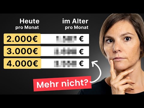 Wie viel Geld braucht man im Alter wirklich?