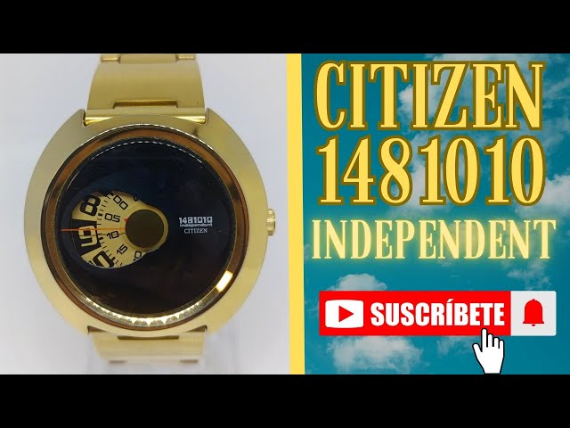 Reloj Citizen Independent 1481010 - YouTube
