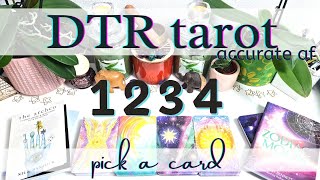✔️ DTR ♥️  What do you mean to them? Tarot defines the relationship 🔮 pick a card tarot reading 🧿