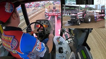 Ride in a Tractor Pulling Sled