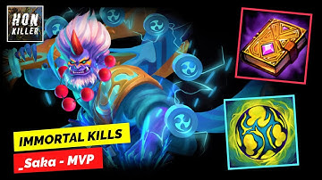 HoN Thunderbringer GRIMOIRE OF POWER with RESTORATION STONE - MVP