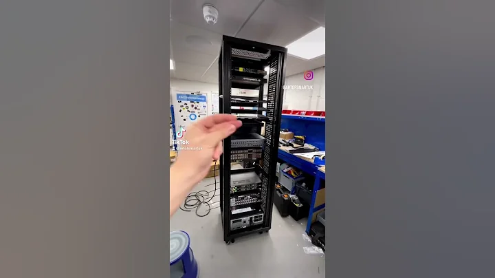 44u Rack - Before & After