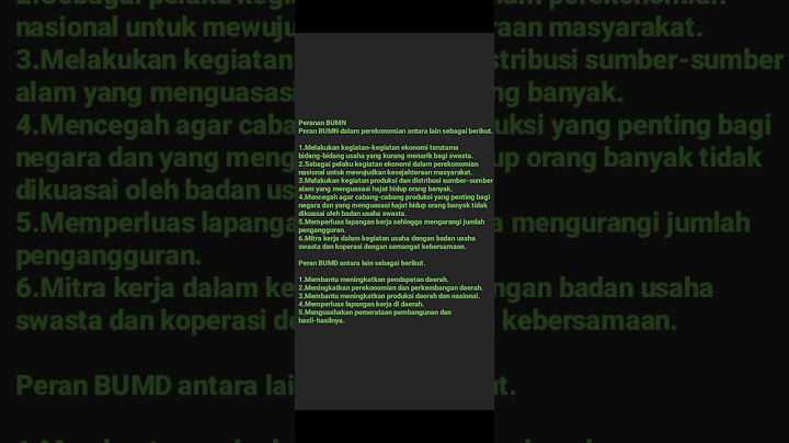 Apa yang terjadi jika seandainya di Indonesia tidak beroperasi BUMN dan BUMD brainly