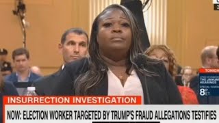 Jan. 6 Election Workers Wandrea Moss and Ruby Freeman Testify