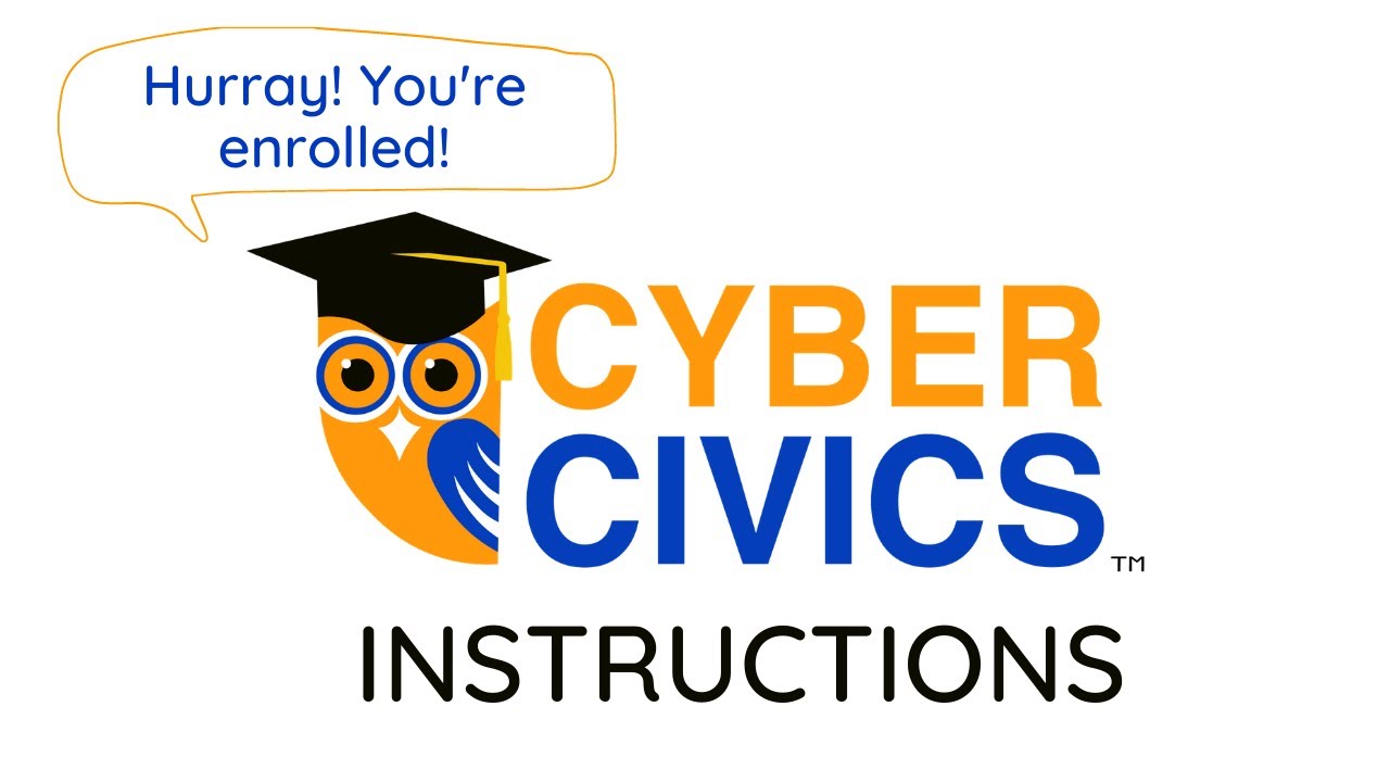 Cyber Civics Instructions - YouTube
