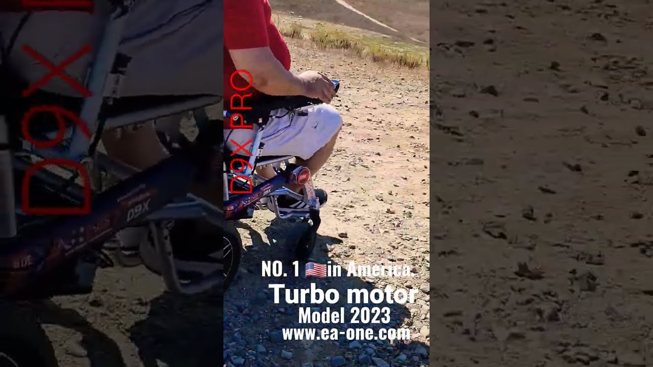 Electric Wheelchair D9X Pro EAONE NO 1 Turbo Engine Model 2023 Power