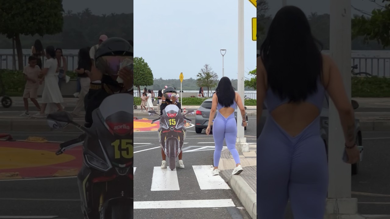 La moto 🏍️ f@lsa #funny