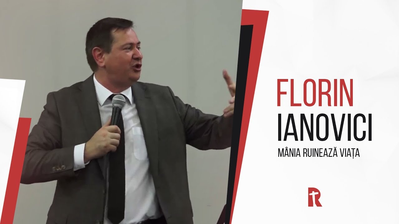 Florin Ianovici - Mânia ruinează viața | BISERICA RENOVATIO