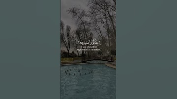 ربكم أعلم بما في نفوسكم بصوت الشيخ إدريس أبكر من سورة الإسراء