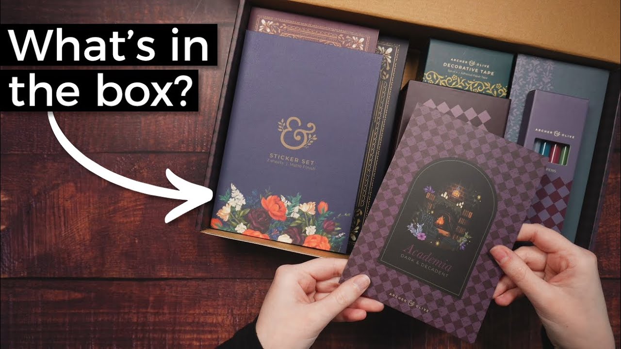 Archer & Olive September 2024 Subscription Box 💜