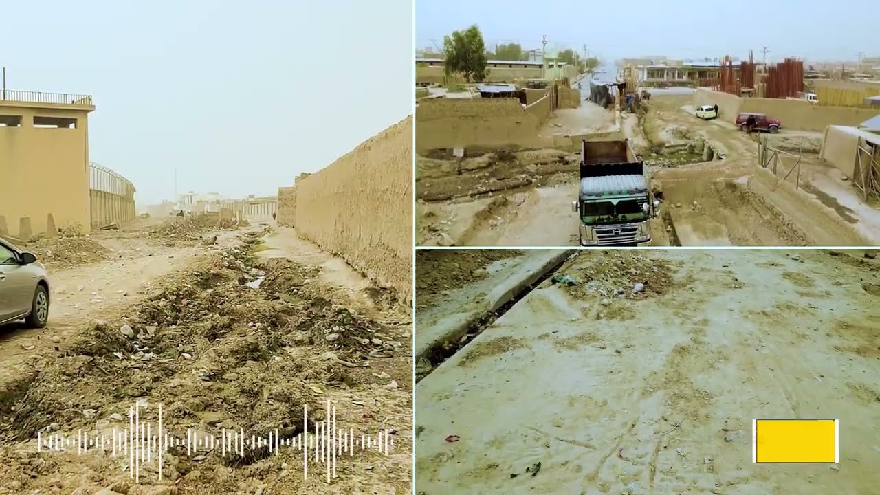 د کندهار ښار په لسمه ناحيه کي د مينابرج سړک رغنيزي چاري پيل سوې