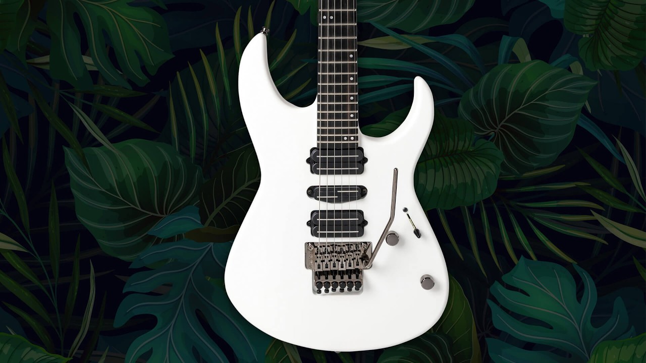 The Edwards “CY” model now features a neck-thru design! - YouTube