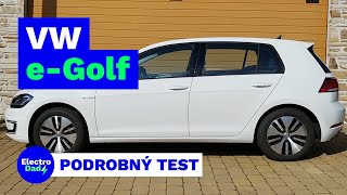 VW e-Golf 35,8 kWh - podrobná recenze rodinného elektromobilu (2019) | Electro Dad #30