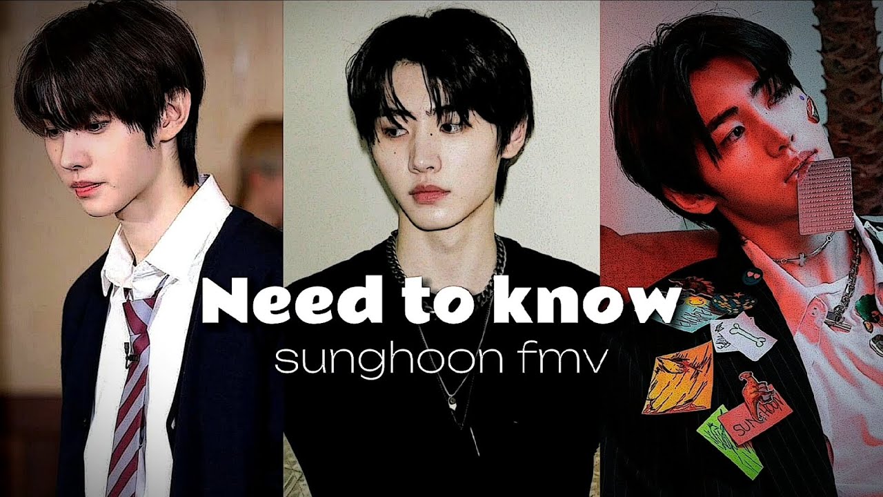 Park Sunghoon - Need to know [FMV]