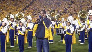 2011 WVU vs LSU: Landau Eugene Murphy Jr sings the National Anthem 2011 WVU vs LSU: Landau Eugene Murphy Jr sings the National Anthem
