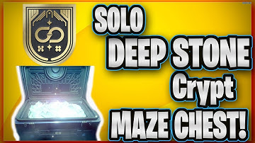 Deep Stone Crypt SOLO FREE MAZE CHEST | EZ free raid loot | Destiny 2 Beyond Light