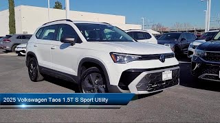 2025 Volkswagen Taos 1.5T S Sport Utility San Jose  Sunnyvale  Hayward  Redwood City  Cupertino