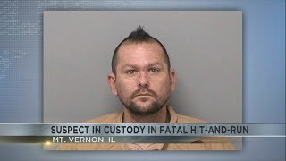 Mt Vernon suspect in custody in fatal hit-and-run