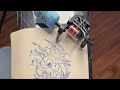 🦖 TATTOOING A TRICERATOPS LIVE! | Dynamic Ink + Stigma &amp; Mast Machines 🎸 What Could Go Wrong?