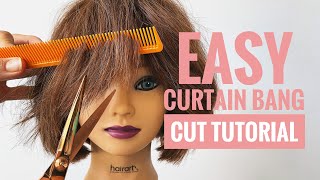 how to cut my own curtain bangs how to cut my own curtain bangs