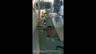 Napkin stacker machine