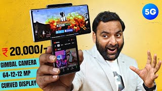 COOLEST  Flagship 5G Phone in ₹ 20000 | GIMBAL Camera | Best Smartphone 2024