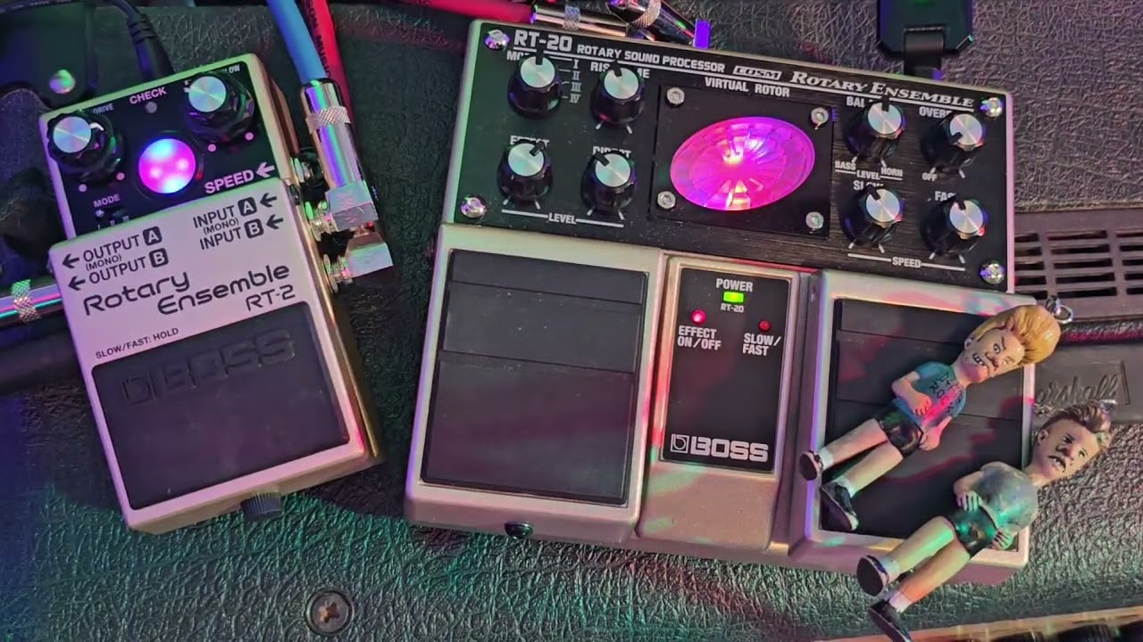 Boss RT-2 vs RT-20 (stereo)