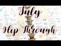 July 2017 Happy Planner Flip Through + Planning Tips!