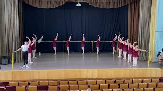 Экзамен по классическому танцу в Ивановском колледже культуры,3 курс,20.05.2022 (часть 1)