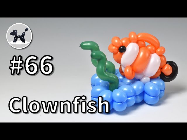Clownfish - How to Make Balloon Animals #66 - YouTube