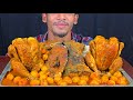 Eating Spicy Two Whole Chicken Curry,Fish Curry,Qulil Egg With Rice || Real Asmr Mukbong Show