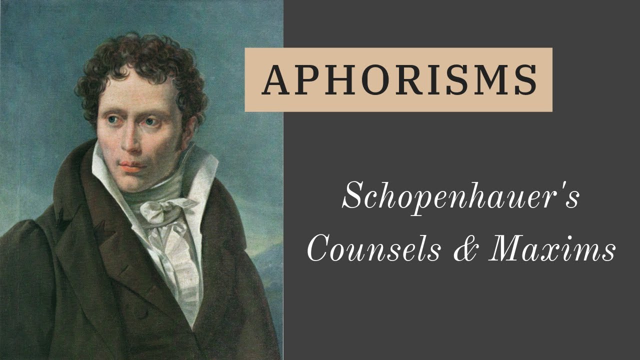 Schopenhauer: Don't Correct Others | Counsels & Maxims 38