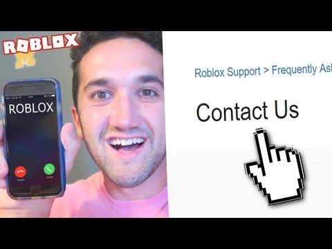 Contacting Roblox In Real Life Youtube - contact phone number for roblox