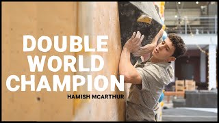 Climbing with Double Youth World Champion Hamish McArthur