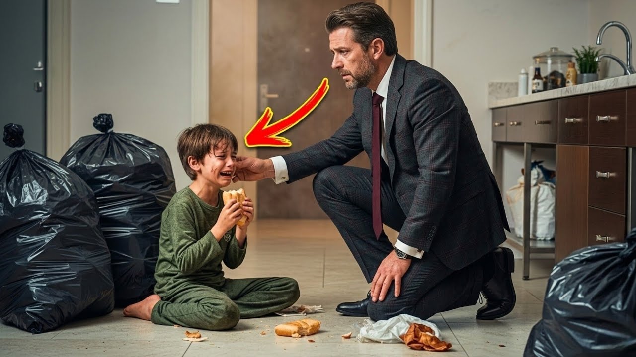 Milliardär sieht seinen eigenen Sohn im Müll wühlen – der wahre Grund bricht ihm das Herz