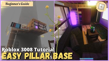 How To Build A PILLAR BASE In Roblox SCP-3008? (Beginner