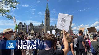 Ottawa march in support of protests taking place in wake George Floyd’s death | APTN News