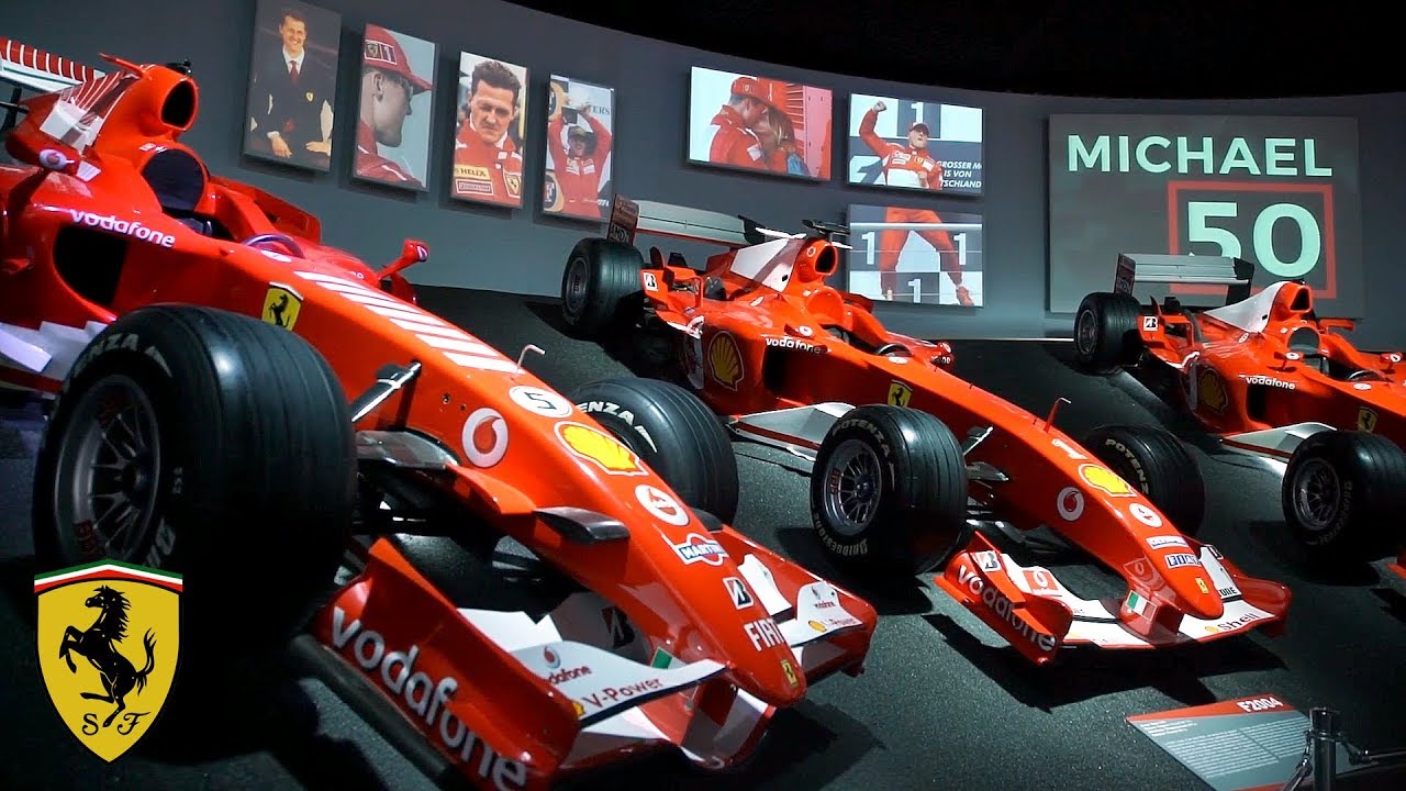 Ferrari Museum Tour – ‘Michael 50’ Special Exhibition - YouTube