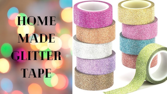 easydiyglittertape 