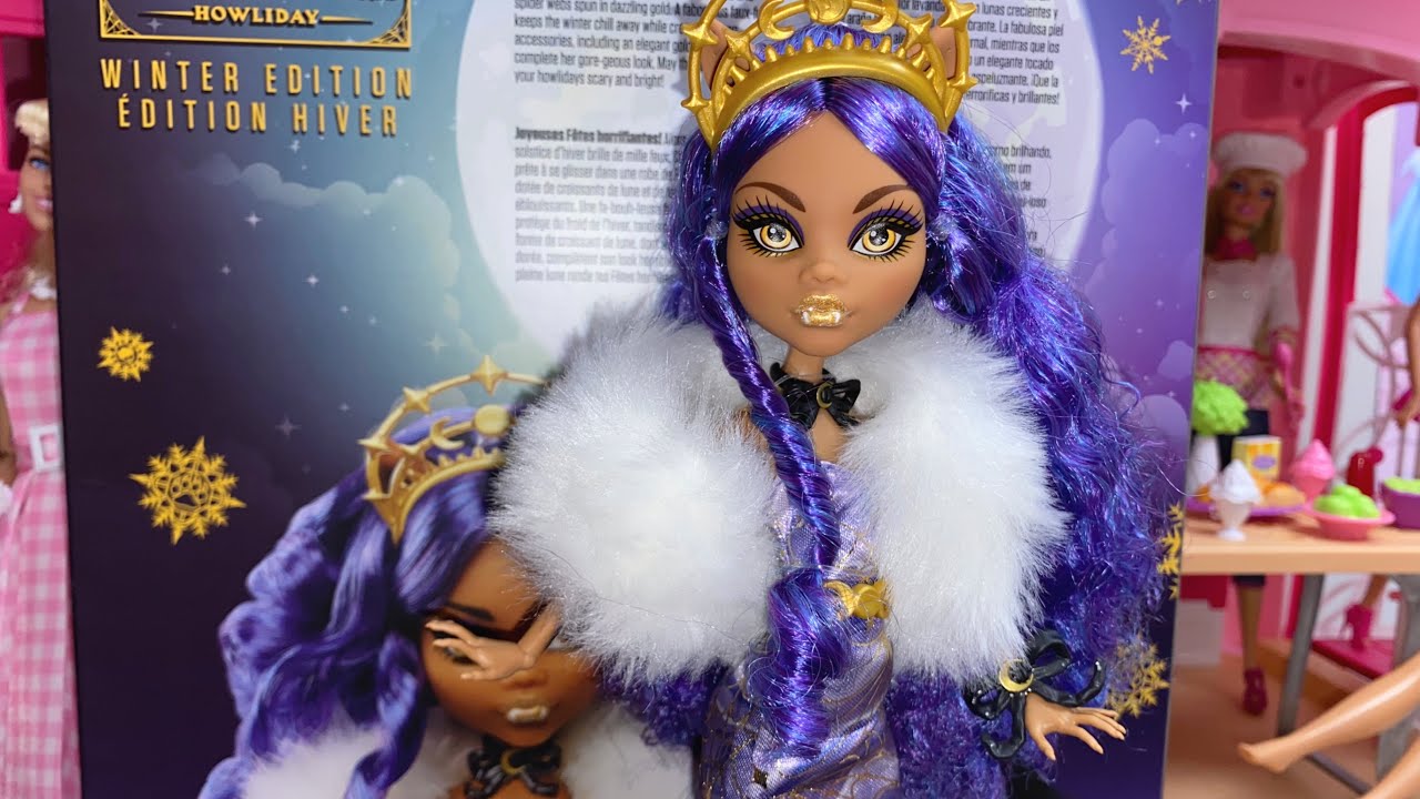 Monster High Howliday Winter Edition Clawdeen Wolf doll