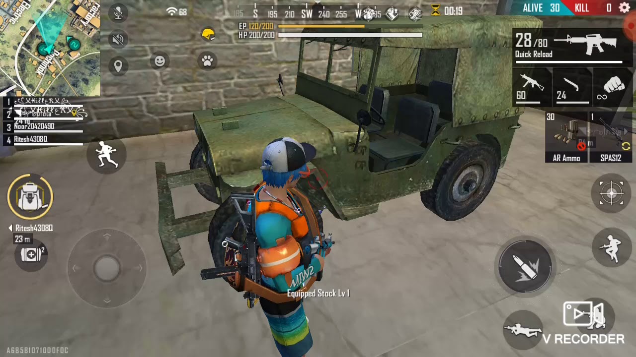 FREE FIRE RANKED MODE BOOYAH HDK - YouTube