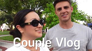 Couple Vlog | ??국제 연애?? | 땀 뻘뻘 흘리면서 굳이 밖에서 푸드트럭 즐기기 | 플로리다 더위