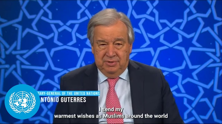Beginning of Ramadan 2025 - UN Chief Message | United Nations