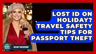 Lost ID On Holiday? Travel Safety Tips For Passport Theft - Holiday Breakdown