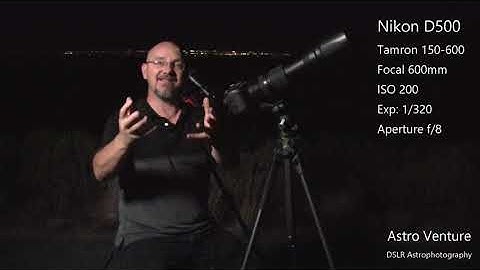 Astro Venture - Photographing the Moon tutorial.