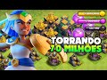 TORRANDO MAIS DE 70 MILHÕES DE RECURSOS EM MEU CV14 E ESTOU QUASE NO FIM NO CLASH OF CLANS!