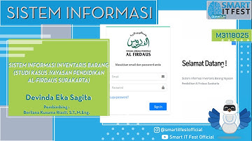 Sistem Informasi Inventaris Barang - Devinda Eka Sagita - M3118025